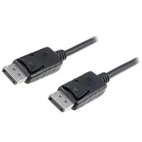Digitus Displayport Connection Cable Ak-340100-020-S Black, to Displayport, 2 m  Akassvd00000027 4016032288930