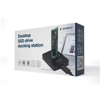Dokstacija Gembird Desktop Usb Type-C M.2 Sata  Nvme Ssd Drive Docking Station Dd-U3M2 8716309127028