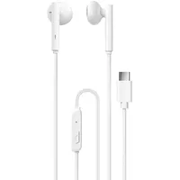 Dudao wired headphones Usb Type C 1.2M white X3B-W  X3B 6973687243265 039480
