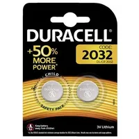 Duracell Cr2032 2 Pack  5000394054967