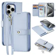 Dux Ducis Lawa Leather Case for iPhone 15 Pro - Blue  Light blue 6971824163179