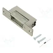 Electromagnetic lock 12Vdc reversing,with mounting plate  Qoltec-52458 52458