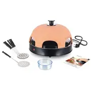 Emerio Po-115984 pizza maker/oven 6 pizzas 1200 W Black, Orange  7333282000769 Wlononwcrdfiz
