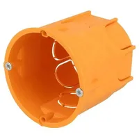 Enclosure junction box Ø 60Mm Z 62Mm plaster embedded Ip30  Pw-A.0001Ldp A.0001Ldp