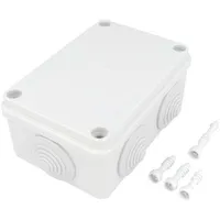 Enclosure junction box X 80Mm Y 120Mm Z 50Mm Abs,Polystyrene  Pw-S-Box206 S-Box 206