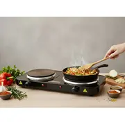 Esperanza Ekh010K Elektroplītiņa ar 2 sildelementiem 2000W  Kuchenka 5901299963746 Hkespke0Ekh010K