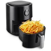 Extralink Smart Life Air Fryer Sj-400 4L Single 1300 W Hot air fryer Black  Ex.39595 5906168634505 Wlononwcrfjjo