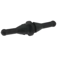 Fastener for fans and protections Ømount.hole 5Mm black  Fm-1