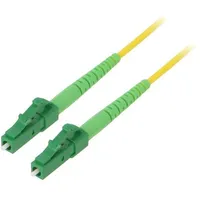 Fiber patch cord Os2 Lc/Apc,Both sides 2M Lszh yellow  Fpslc02