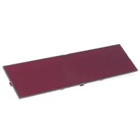 Front panel X 42Mm Y 155Mm Z 2.6Mm Modulbox red  9M/821P