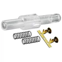 Fuse holder cylindrical fuses 5X20Mm,6.3X32Mm transparent  Obss.cl