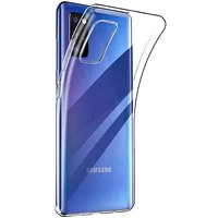 Fusion Ultra Back Case 2 mm Izturīgs Silikona Aizsargapvalks Samsung A415 Galaxy A41 Caurspīdīgs  4752243011683 Fsn-Bc-U2M-A415-Tr