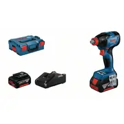 Gdx 18V-210 C, 2X5.0 Ah Gal 18V-40, Lb Bosch Akumulatora Triecienskrūvgriezis / Triecienatslēga 06019J0202  4059952587738