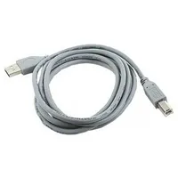 Cable Usb 2.0 A plug,USB B plug gold-plated 1.8M grey  Ccp-Usb2-Ambm-6G