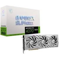 Msi  Geforce Rtx 4070 Ti Super 16G Gaming X Slim White Nvidia 16 Gb Gddr6X Hdmi ports quantity 1 Pci Express Gen 4 S 4711377172363