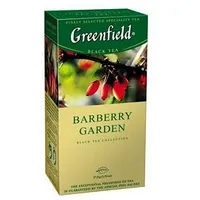 Greenfield Barberry Garden melnā tēja 25X1, 5Gr.  Gf007101