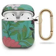 Guess Guaca2Tpubkfl01 Silikona Aizsargapvalks Austiņām Apple Airpods 1  2 Floral N.1 3700740475348
