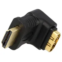 Hdmi Adapter small size, Am to Af in 90 degree Logilink  Ah0007