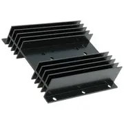 Heatsink extruded H To3 black L 100Mm W 102Mm 25Mm screw  Hs-201