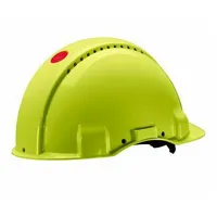 Helmet Vented, Plastic Ratchet Harness, Hi-Viz G3000Nuv-Gb, 3M  Pg30Nugb3M 7318640053700