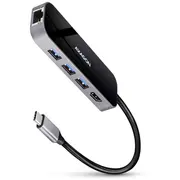 Hmc-6Gl 3X Usb-A, Hdmi, Rj-45, Usb 3.2 Gen 1 hub, Pd 100W, 20Cm Usb-C cable  8595247906182 Nuaxnus3Phmc6Gl