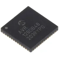 Ic Avr microcontroller Vqfn48 1.85.5Vdc Cmp 3 Avr128 Avr-Da  Avr128Db48-I/6Lx