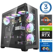 Intop Aqua Ryzen 7 8700F 32Gb Ddr5 1Tb Ssd M.2 Nvme Rtx5070Ti 16Gb
 Win11  T207411558187 T258187Wh