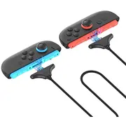 iPega Sw2119A Charging Cable 3M, 2Pcs for Joycon Controller Nintendo Switch 2 Red Blue Damaged Package  57983127223 8596311288647