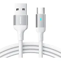 Joyroom Usb cable - micro 2.4A for fast charging and data transfer 1.2 m white S-Um018A10 S-Um018A10W  1.2M Mw 6956116769291 044764