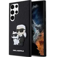 Karl Lagerfeld Pu Saffiano and Choupette Nft Case for Samsung Galaxy S23 Ultra Black  Klhcs23Lsankcpk 3666339114749