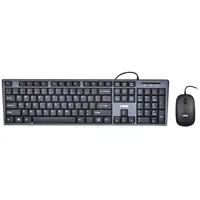 Keyboard  mouse Set Ibox Ikms606 Usb 2.0 Us black color Optical 800 Dpi 5901443053897 Periboklm0019