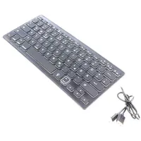 Keyboard black Usb A Features with Led 10M 400Mah  Kb-Btrgb-01-De