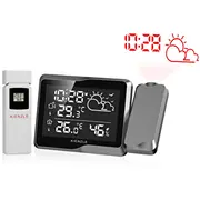 Kienzle mājas meteoroloģiskā stacija ar projekciju  14998 4007922097602