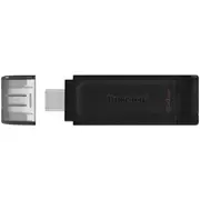 Kingston pendrive 64Gb Usb-C Dt70 black  Dt70/64Gb 0740617305302
