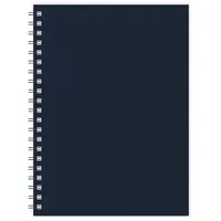 Klade - planotājs Timer ar spirāli, punktotas lapas, tumši zilā krāsā  100-10351 4740438085717