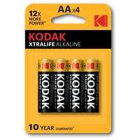 Kodak Xtralife alkaline Aa battery 4 pack  30952027 887930952025 Balkodbat0003