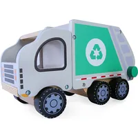 Koka atkritumu mašīna ar kustīgām daļām Eco Toys  2245 5903769975228