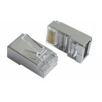 Konektors Gembird Rj45 Male 100Pack Shielded modular  Plug5Sp/100 8716309101417