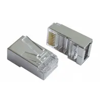 Konektors Gembird Rj45 Male 10Pack Shielded modular  Plug5Sp/10 8716309088039