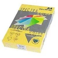 Krāsains papīrs A4 120G 250Lap dzeltens It160 Yellow Spectra  Spc78160