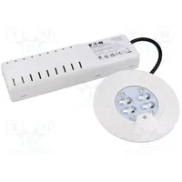 Lamp Led emergency luminaire Roundtech Ip44 white 1.1W 200Lm  Rt2Rseo200Atf1H