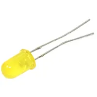 Led 3Mm yellow 0.71.5Mcd 50 Front convex 22.5V  L-7104Lyd