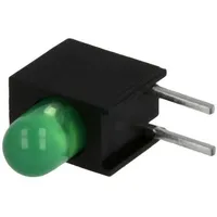Led in housing green 3.4Mm No.of diodes 1 20Ma 60 2.22.5V  L-1384Ad/1Gd