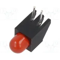 Led in housing red 5Mm No.of diodes 1 30Ma Lens diffused 60  Osr5Ja5F64X-5F1A