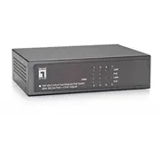 Levelone 8-Port Fast Ethernet Poe Switch, 802.3At/Af Poe, 4 Outputs, 65W  Fep-0812 4015867165072 Wlononwcrshib