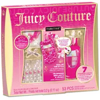 Make It Real Juicy Couture Stilīgais telefons  lūpu spīdums ar pašgatavotu siksniņu 4473M 0695929044732