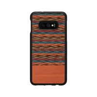 ManWood Smartphone case Galaxy S10E browny check black  T-Mlx36134 8809585422045