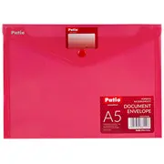 Mape-Aploksne ar pogu Patio Pp, A5 formāts, sarkana  150-02877 5907690881207