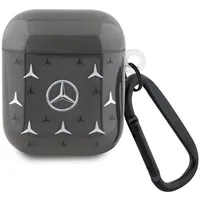 Mercedes Mea28Dpmgs Airpods 1 2 cover czarny black Large Star Pattern  3666339094508