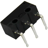 Microswitch Snap Action 0.1A/30Vdc without lever Spdt Pos 2  D2F-01-A